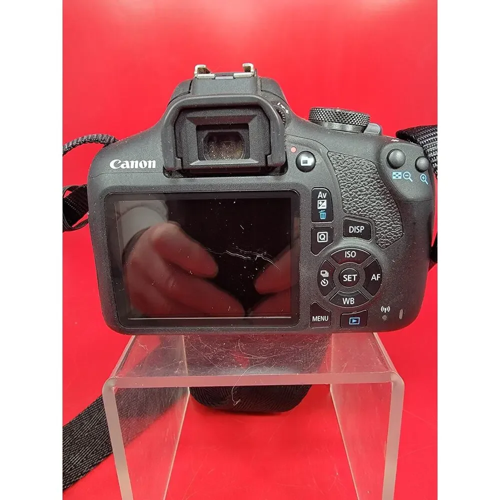Canon EOS Rebel T7 DSLR Camera Sigma 30mm f/1.4 Lens Strap New Battery & Charger